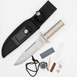 True North Survival Compartment Knife With Heavy Duty Sheath -Knife Sales Store 15398M 51928.1657129475
