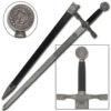 King Arthur Excalibur Replica Longsword - Silver -Knife Sales Store 1F2 WG900 2 20971.1564501638
