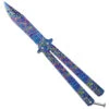 Psychedelic Trip Heavy Duty Balisong Flipper Butterfly Knife -Knife Sales Store 2064DM3 99128.1686315577