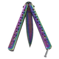 Damascus Steel Luminance Inquisition Butterfly Knife -Knife Sales Store 6bc11 50rwdr 83397.1564504731