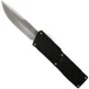Steel Shadow Automatic Functional Black Textured Out The Front Drop Point OTF Knife W/ Belt Clip