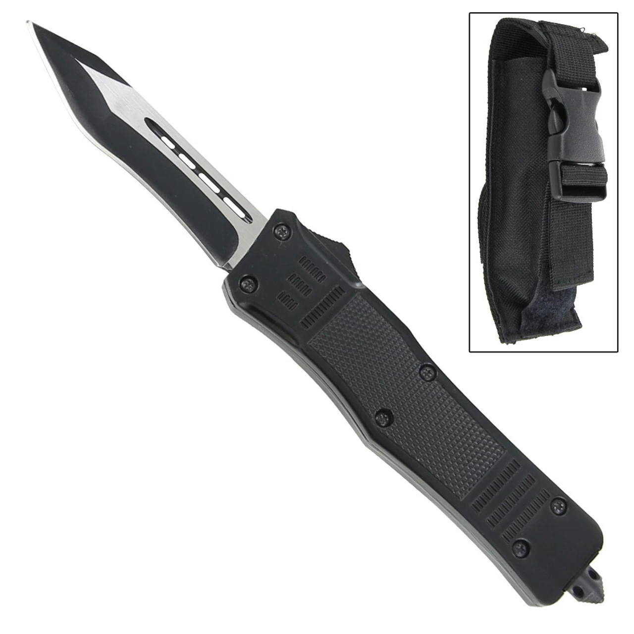 Automatic Dual Action Ghost Army Tactical Knife 3 Automatic Dual Action Ghost Army Tactical Knife
