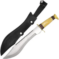 Crocodile Hunter Stag Horn Big Bowie Knife -Knife Sales Store 8G3 PK1010B A 5 30351.1626105062