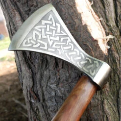 Herleifr Traditional Medieval Viking Battle Axe | Plain Handle | -Knife Sales Store AXP2123 11798.1602270881
