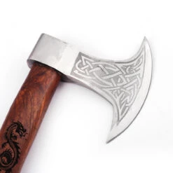Viking Dragon Slayer Norse Dane Battle Axe | Engraved Handle | -Knife Sales Store AXP2233 03977.1602708247