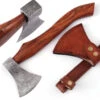 Elite Woodsman Damascus Steel Outdoor Camping Hatchet Axe