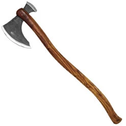 Woodsman Handmade Outdoor Camping Functional Double Bitted Bearded Axe