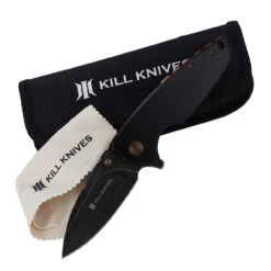 KILL KNIVES ™ Nightshade High Quality D2 Steel Ball Bearing Spring Assist Pocket Knife -Knife Sales Store BB3 21896.1611937503