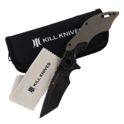 KILL KNIVES™ Bad Company Ball Bearing Spring Assisted Tanto Blade Pocket Knife -Knife Sales Store BB5 42509.1611937602