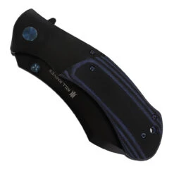 KILL™ Blue Racer Heavy Duty Ball Bearing Spring Assisted Nessmuk Blade Pocket Knife -Knife Sales Store BB7 32945.1611937683