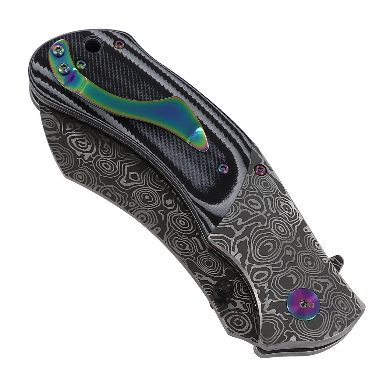 KILL KNIVES™ Battle Of One Heavy Duty Ball Bearing Spring Assisted Nessmuk Blade Pocket Knife 6 KILL KNIVES™ Battle Of One Heavy Duty Ball Bearing Spring Assisted Nessmuk Blade Pocket Knife - Image 4