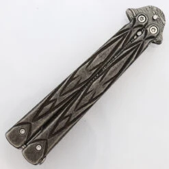Butterfly Sudden Fatality Tribal Balisong Fanning Knife | Tanto Damascus Steel Blade 10 Butterfly Sudden Fatality Tribal Balisong Fanning Knife | Tanto Damascus Steel Blade -Knife Sales Store BF2133 D2 03 82767.1691079069
