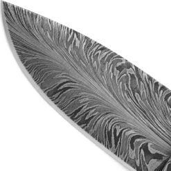 Forged Feather Build Your Own DIY Unique Pattern Damascus Steel Hunting Skinner Knife Blade And Tang -Knife Sales Store BLD2979 64634.1665751976