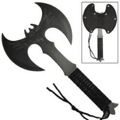 Legendary Dark Wing Bat Throwing Axe 9 Legendary Dark Wing Bat Throwing Axe -Knife Sales Store CH0075BK 81504.1564501151