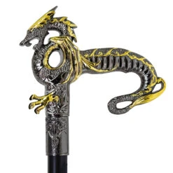 Wyvern Of Wisdom Ornate Dragon Hidden Blade Sword Cane -Knife Sales Store CS0510 02 69248.1691764449
