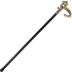 Wyvern Of Wisdom Ornate Dragon Hidden Blade Sword Cane -Knife Sales Store CS0510 06 26846.1691764449