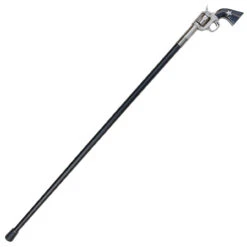 Quickdraw Outlaw Colt 45 Sword Cane W/ Free-Spinning Chamber -Knife Sales Store CS9018 03169.1681133745