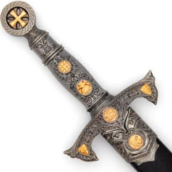 Solemn Mission Medieval Arming Dagger Knightly Costume Cosplay Historical Reenactment Knife W/ Hard Scabbard -Knife Sales Store DG2714 67163.1680795689
