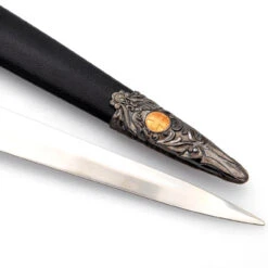 Solemn Mission Medieval Arming Dagger Knightly Costume Cosplay Historical Reenactment Knife W/ Hard Scabbard -Knife Sales Store DG2714 55056.1680795689