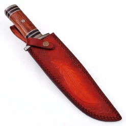 Hunt For Life Ruffian Outlaw Damascus Steel Hunting Knife -Knife Sales Store DHK2227 39336.1566422113