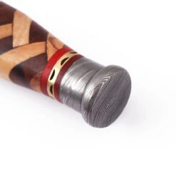 Arabian Nights Damascus Steel Dagger With Leather Sheath -Knife Sales Store DHK2248 96758.1582369893