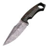 He Who Dwells In The Swamp Damascus Steel Tactical Fixed Blade Hunting Knife