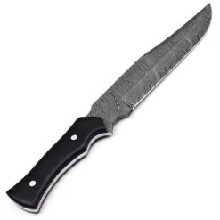 Blood & Ink Damascus Steel Outdoor Bowie Hunting Knife -Knife Sales Store DHK2329 27166.1602188524