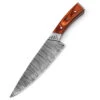 Damascus Steel Full Tang Drop Point Kitchen Chefs Knife -Knife Sales Store DHK2664 82411.1636406080