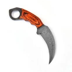 Wild Fixation Fixed Blade Damascus Karambit Knife | Hunt For Life -Knife Sales Store DHK2678 38196.1645627919