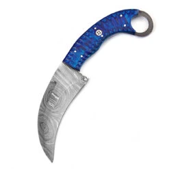 Azure Monster Fixed Blade Damascus Karambit Knife | Hunt For Life -Knife Sales Store DHK2679 02210.1645628547