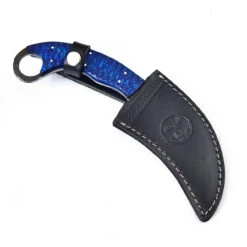 Azure Monster Fixed Blade Damascus Karambit Knife | Hunt For Life -Knife Sales Store DHK2679 92434.1645628547