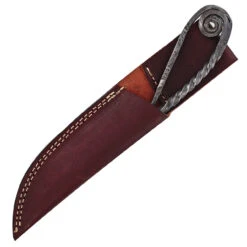 Damascus Steel Banquet Knife | Elegant Medieval Hand Forged Carving Knife -Knife Sales Store DHK3014 57752.1668719032