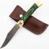 Tractor Beam Large Clip Point Automatic Damascus Lever Lock Knife -Knife Sales Store DLL2919 05649.1657726535
