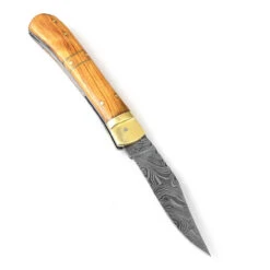 Land Of Behemoths Clip Point Automatic Damascus Lever Lock Knife -Knife Sales Store DLV2703 88918.1646058609