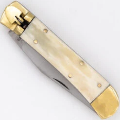 Rail In Stupor D2 Tool Steel Lever Lock Clip Point Switchblade -Knife Sales Store DLV2894 01326.1653483934