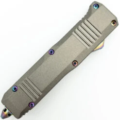 Antidote Titanium Damascus Steel Compact Out The Front Knife -Knife Sales Store DS76 33302.1645546089