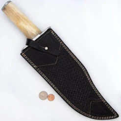 Great Outback Large Carbon Steel Collectible Bowie Hunting Knife W/ Sheath -Knife Sales Store FB001 72443.1680623436