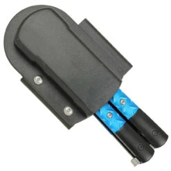 Azure Sky Butterfly Knife With Hard ABS Sheath | Damascus Steel | Tanto Point Blade -Knife Sales Store GBS40 54398.1691164384