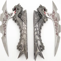 Corrupted Inferno Decorative Display Fantasy Dragon Knives Set Of 2 -Knife Sales Store HK26072S 85546.1656700396