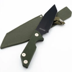Heavily Wooded Tanto Survival Hunting Knife With Compass -Knife Sales Store HK906 68571.1657132117