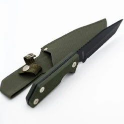Heavily Wooded Tanto Survival Hunting Knife With Compass -Knife Sales Store HK906 46298.1657132121