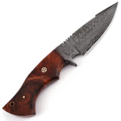 Grimlock Grove Damascus Steel Outdoor Hunting Knife -Knife Sales Store HKD2333 84272.1603216750