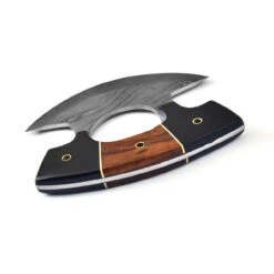 Live For Food Ulu Damascus Kitchen Camping Knife | Chef’s Skinner With Sheath -Knife Sales Store HKD2676 65107.1645625021