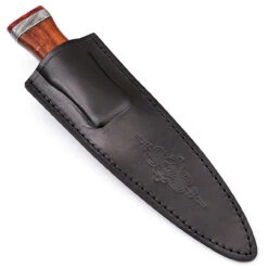 Radicals Prophecy Spear Point Hunting Knife Contoured Wooden Handle Sheath Included -Knife Sales Store HKP2303 22859.1595349031