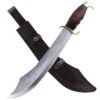 Persian Warrior Arabian Short Scimitar Sword W/ Leather Sheath -Knife Sales Store HKP2699 42865.1651250971