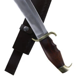 Persian Warrior Arabian Short Scimitar Sword W/ Leather Sheath -Knife Sales Store HKP2699 93699.1651250976