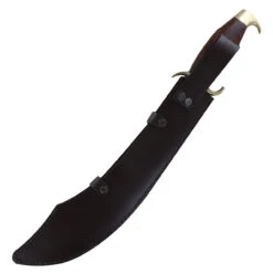 Persian Warrior Arabian Short Scimitar Sword W/ Leather Sheath -Knife Sales Store HKP2699 16716.1651250965