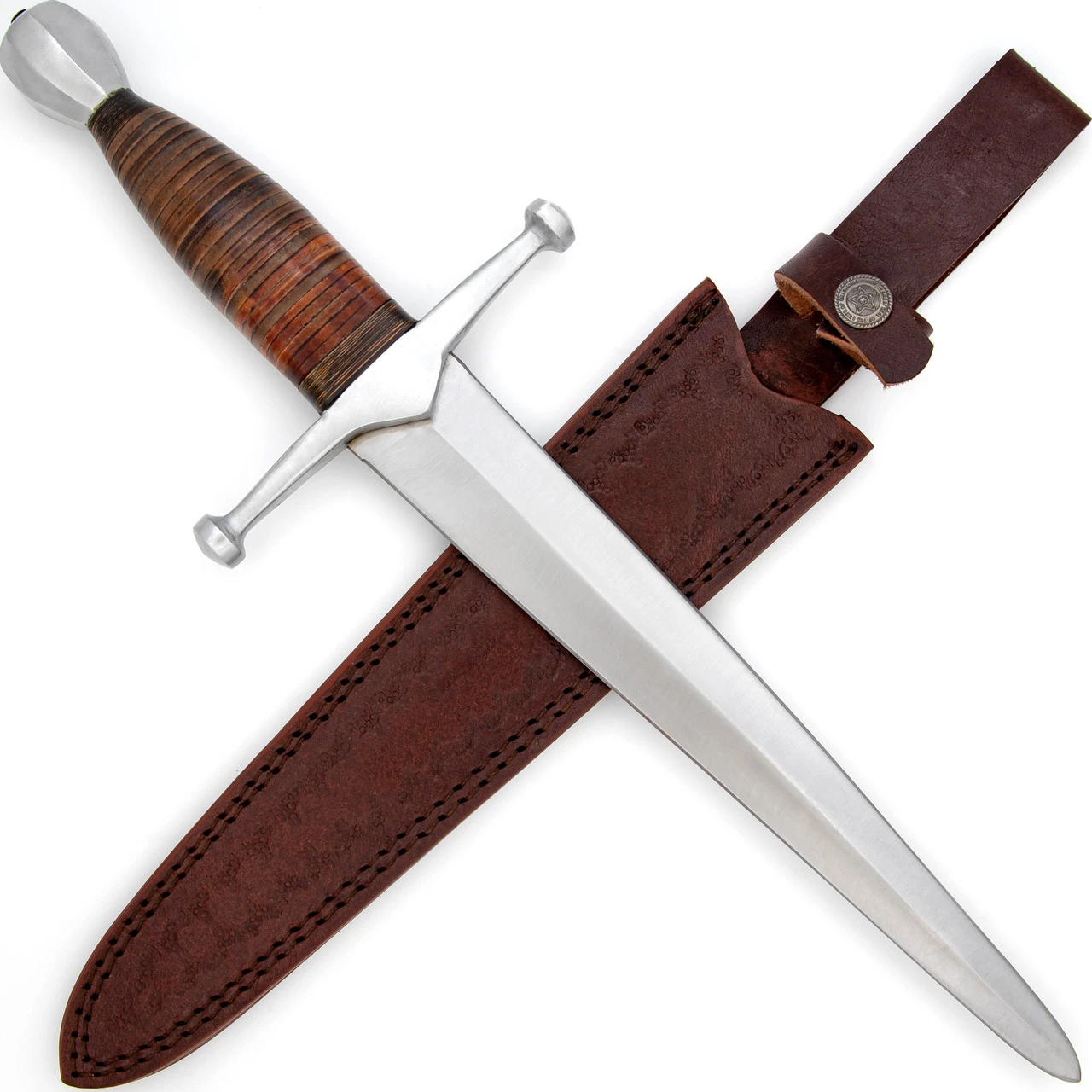 King Of Thieves Full Tang Carbon Steel Arming Dagger Short Sword 6 King Of Thieves Full Tang Carbon Steel Arming Dagger Short Sword - Image 4
