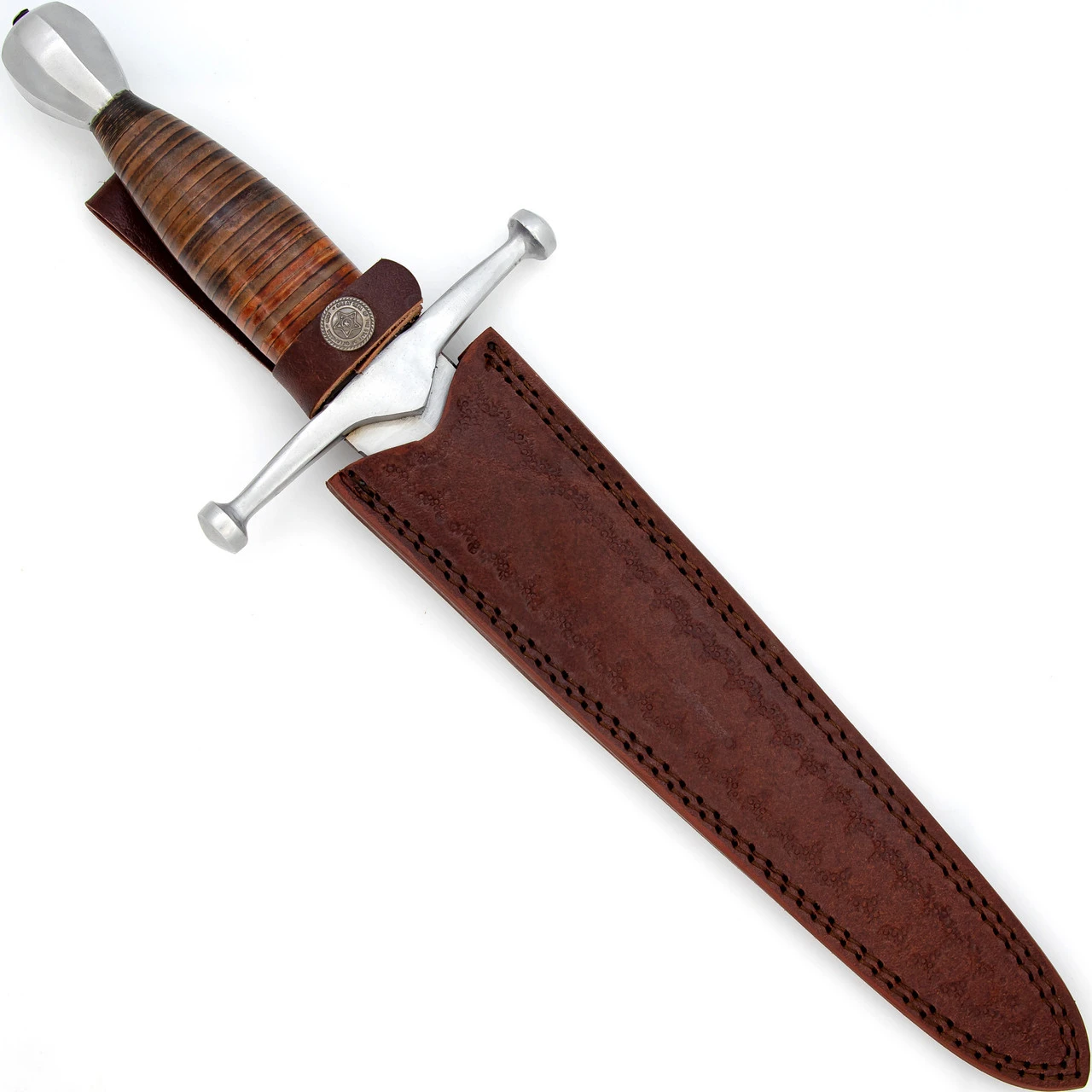 King Of Thieves Full Tang Carbon Steel Arming Dagger Short Sword 4 King Of Thieves Full Tang Carbon Steel Arming Dagger Short Sword - Image 2