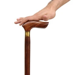 Half-Crook Sheesham Wood Grip Cane -Knife Sales Store IN10101 71408.1564501837